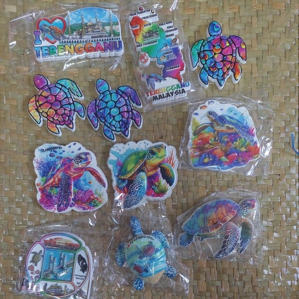 Fridgemagnet Terengganu,Penyu,Malaysia souvenir | Shopee Malaysia