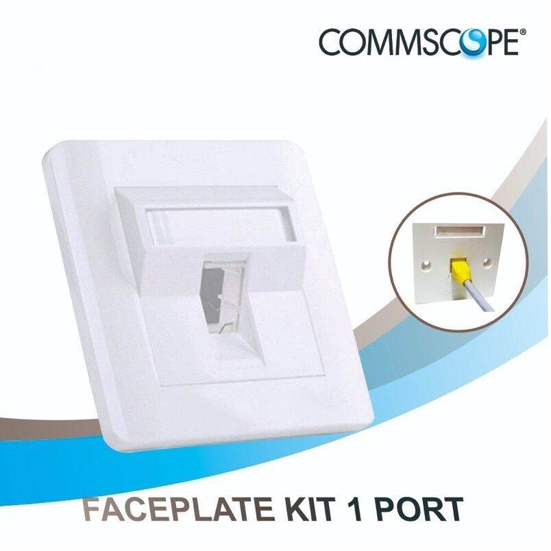 Commscope Netconnect Cat6 Modular Jack With Commscope faceplace ...