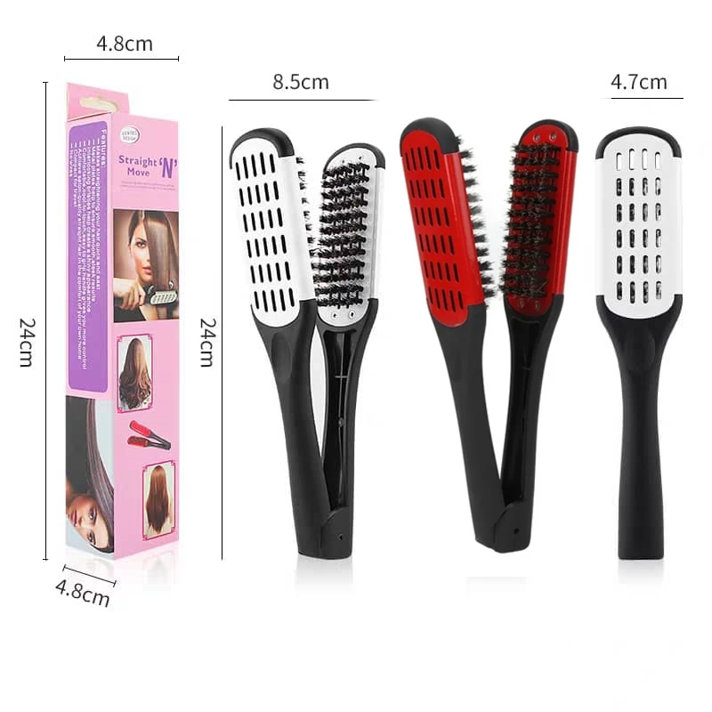 Vshape straightening comb / Salon Hairdressing V Shape Straightening ...