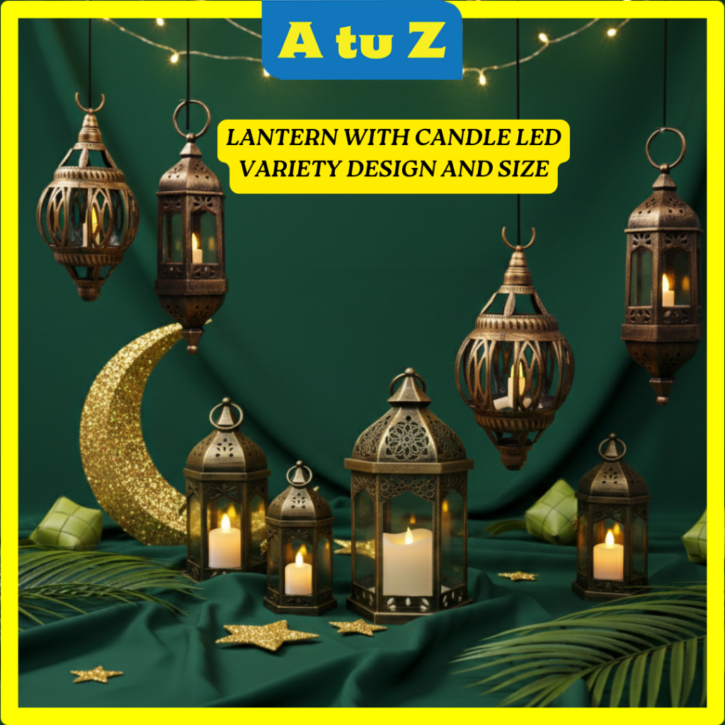 AtuZ [ReadyStock] Ramadan Festival Lantern Raya LED Festival Decoration ...