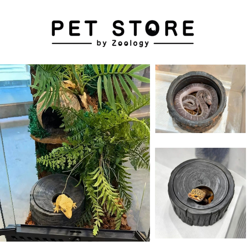 Creepy crawlies Reptile Shelter leopard gecko hide fat tai colubrid ...