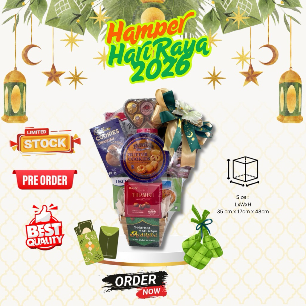 HALAL Hamper Hari Raya Aidilfitri 2026 | Hadiah Raya Premium | Hadiah ...
