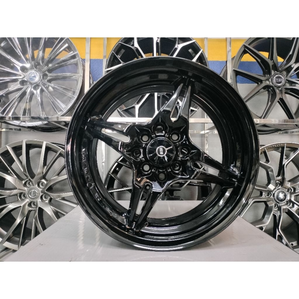 NEW SPORT RIM 15 INCH RM980 4PC MYVI AXIA VIOS CITY SAGA PERSONA ( KENA ...