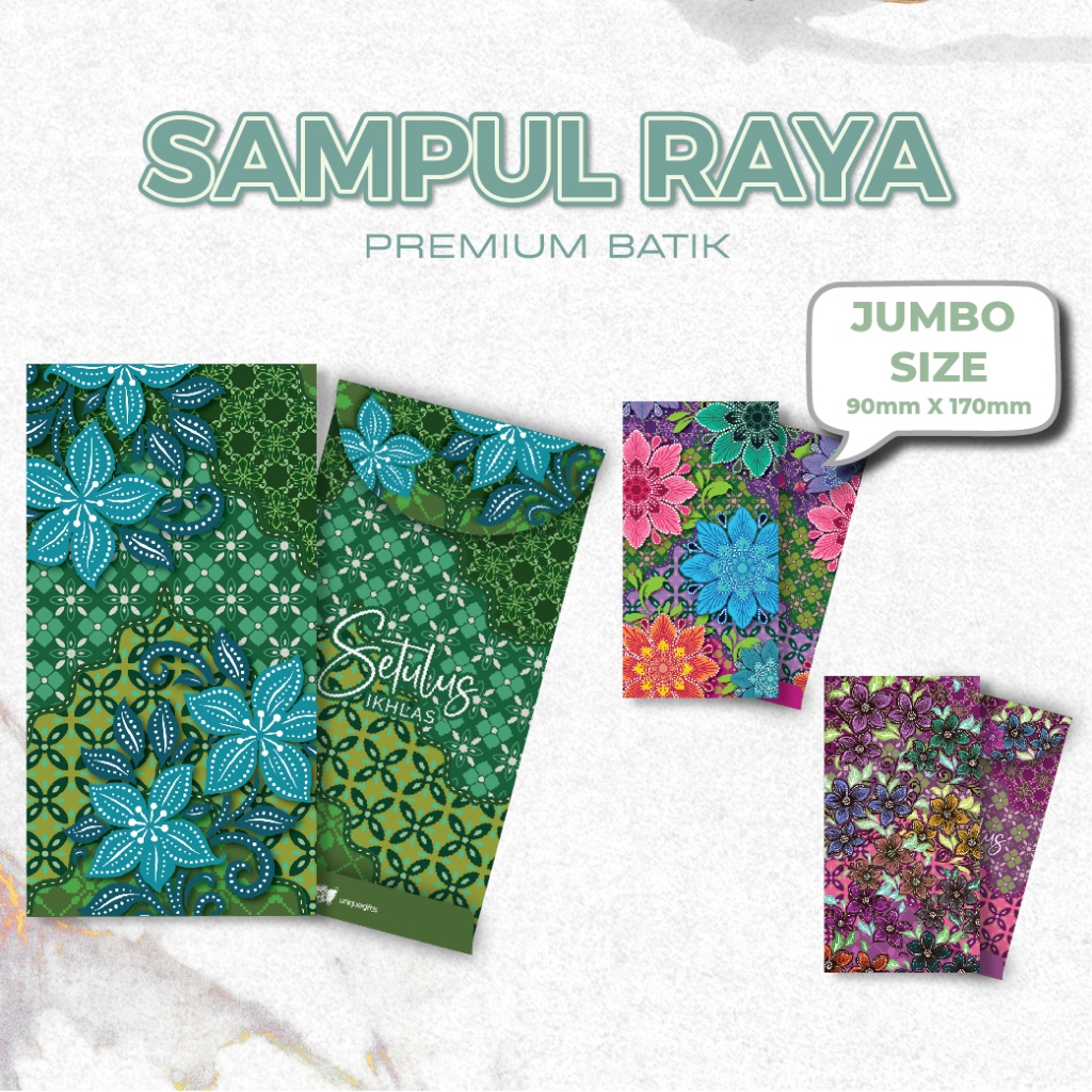 [READY STOCK] Sampul Raya Batik 2026 – Bukan Biasa-Biasa! Saiz LAGI ...