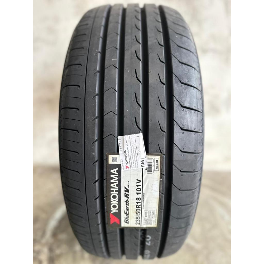 235/50/18 Yokohama BluEarth RV03 Tayar Japan 2025 (ONLY SELL FOR