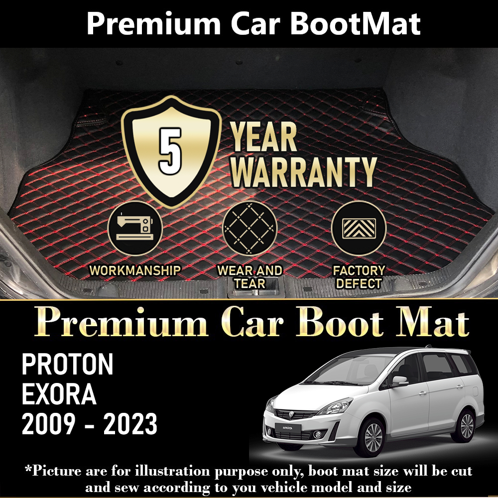 PROTON EXORA 09 10 11 12 13 14 15 16 17 18 19 20 21 2022 2023 Boot Mat ...