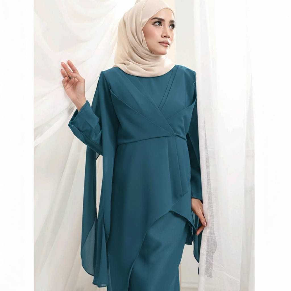 Teal Blue Raya: Baju & Aksesori Kemas | Shopee MY