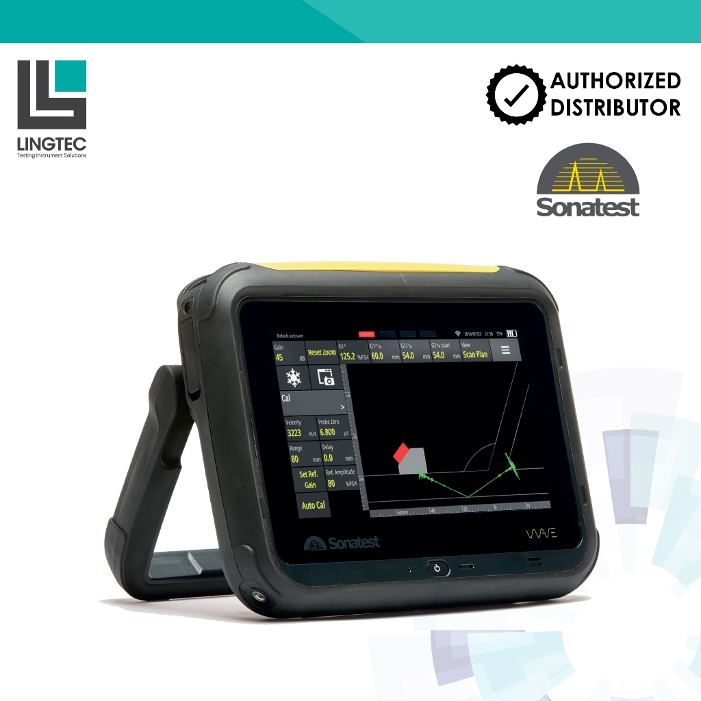 Sonatest Wave Portable Advanced Ultrasonic Testing Flaw Detector (UTFD ...
