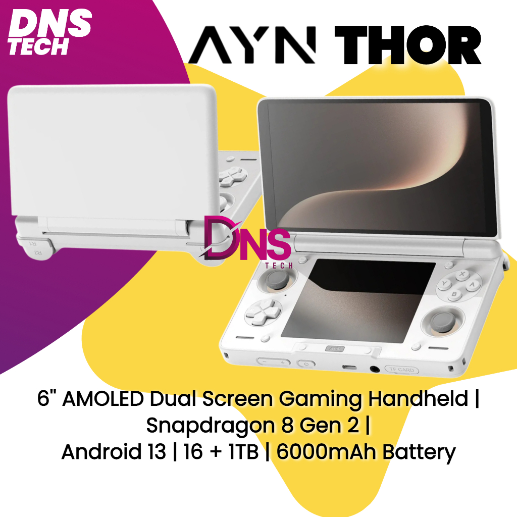 Permainan Tangan AYN Thor Max 16GB + 1TB Handheld Gaming Console 6