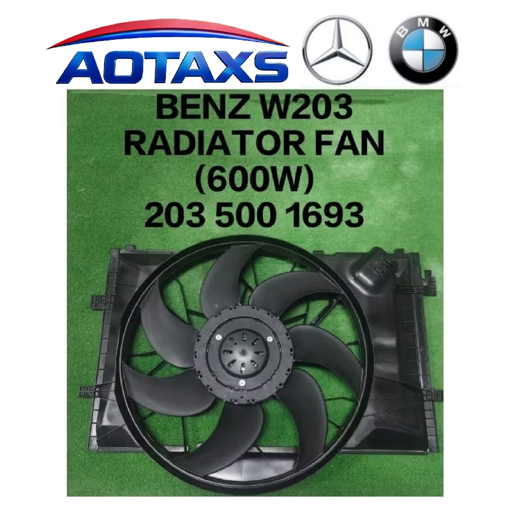 (AOTAXS) BENZ W203 C200 C240 RADIATOR FAN (600W) | Shopee Malaysia