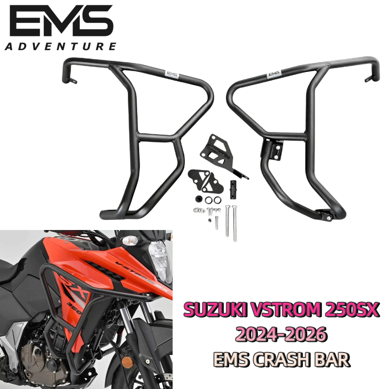 EMS Crash Bar SUZUKI VSTROM 250SX DL250 Engine Guard Motorcycle 2024 ...