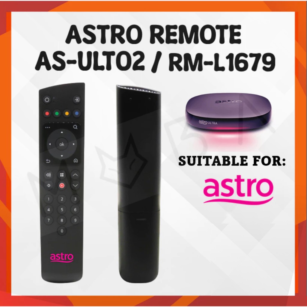ASTRO ULTRA / ULTI BOX 6 in 1 Universal Remote Control Replacement ...