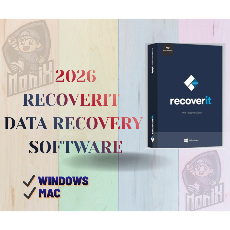 SELF REDEEM 🔥 Recoverit 2026 🔥 Data Recovery with Video Guide | Shopee ...