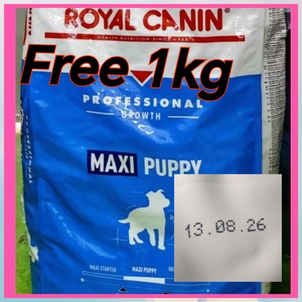 Royal Canin Maxi Puppy 15kg- Maxi Adult 16kg dog food | Shopee