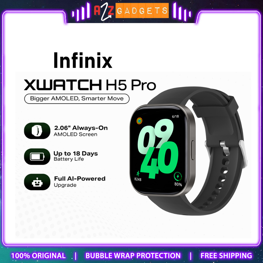 Infinix XWATCH H5 Pro Smart Watch l 2.06