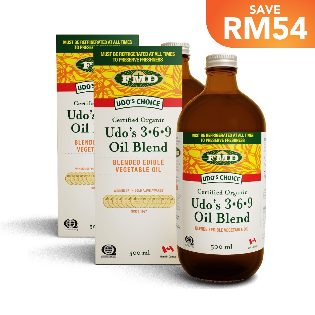 Udo's Choice Udo’s 3•6•9 Oil Blend (500ml) | Shopee Malaysia