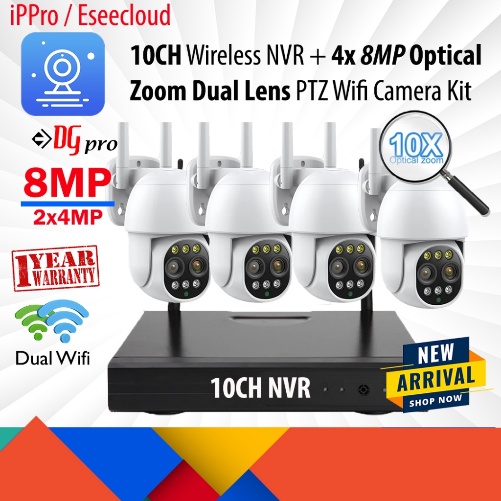 [NEW ARRIVAL] iPPro / Eseecloud 8MP 10x Optical 2.8-12mm Zoom Lens ...