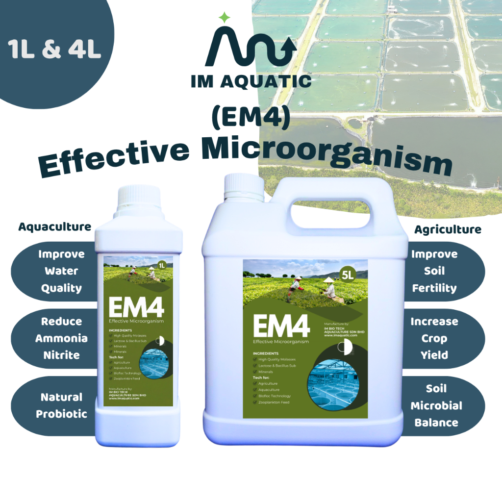 (5LITER) EM4 AKTIF Effective Microorganisms EM4 Penternakan EM ...