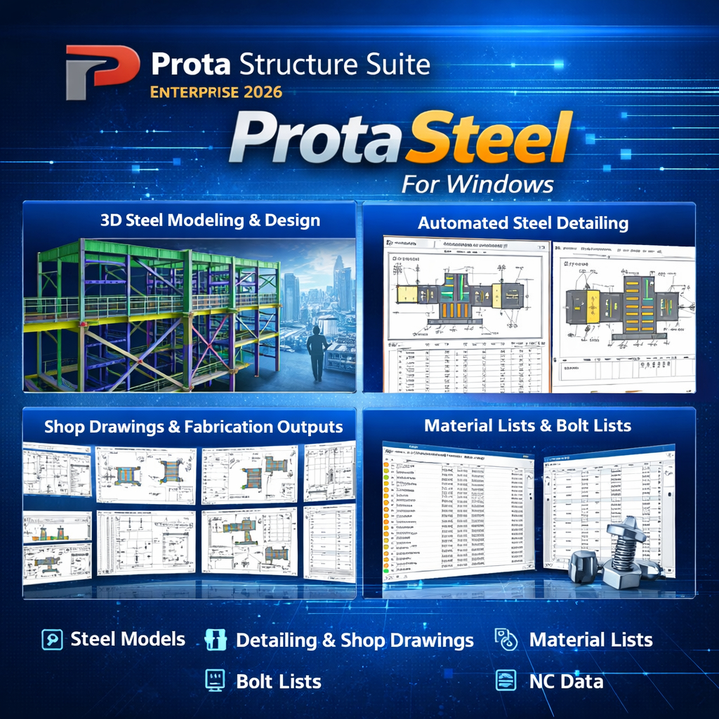 Prota Structure Suite Enterprise 2026 Latest Lifetime For Windows 64 ...