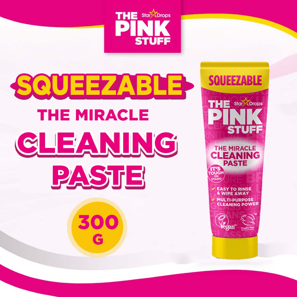 The Pink Stuff The Miracle SQUEEZABLE Cleaning Paste (300g) | Shopee ...