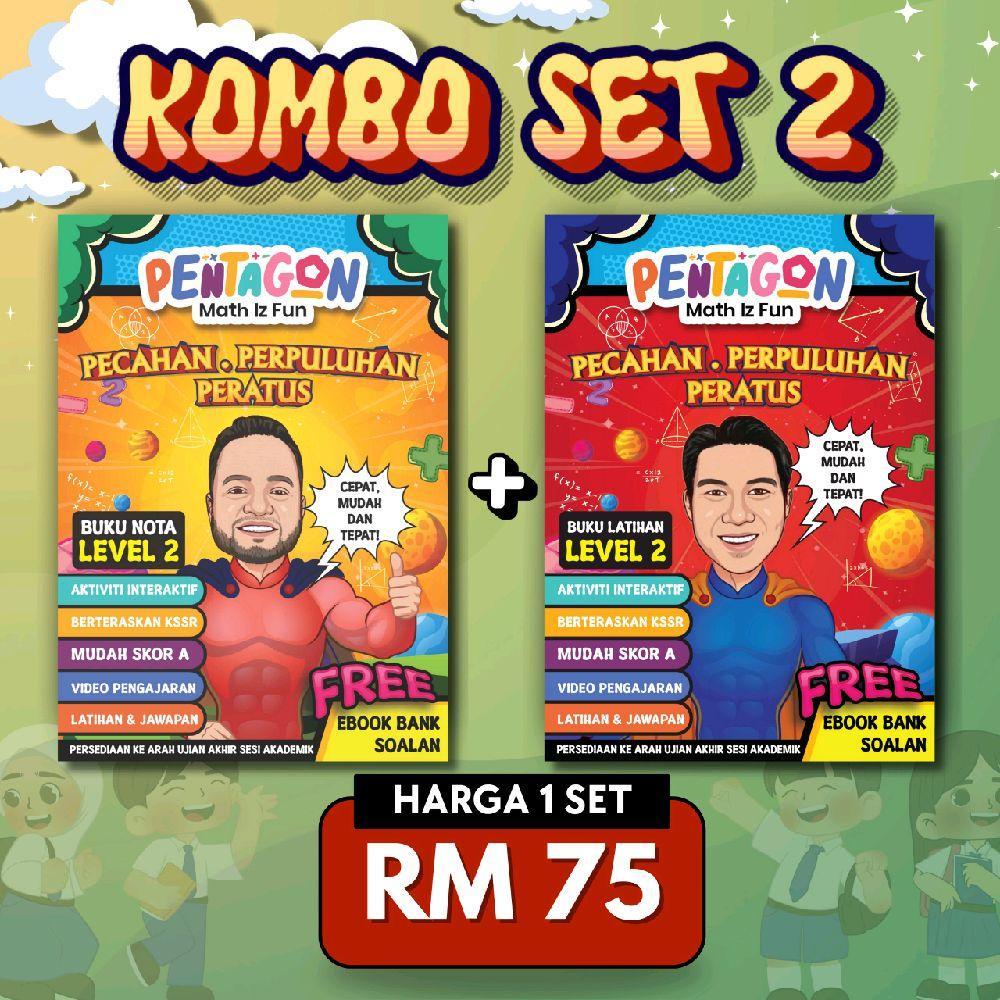 Pentagon Math Level 2 - Congak Asas 3P - Pecahan Perpuluhan Peratus ...