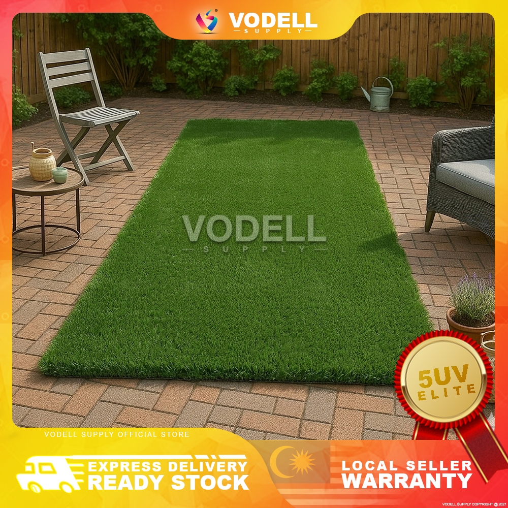 [2M x 7M] VODELL Premium Artificial Grass Carpet 5UV Home Decoration ...