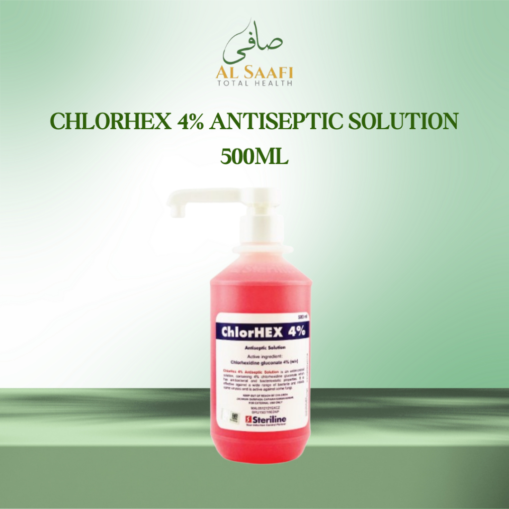 ChlorHEX 4% Antiseptic Solution 500ml | Shopee Malaysia