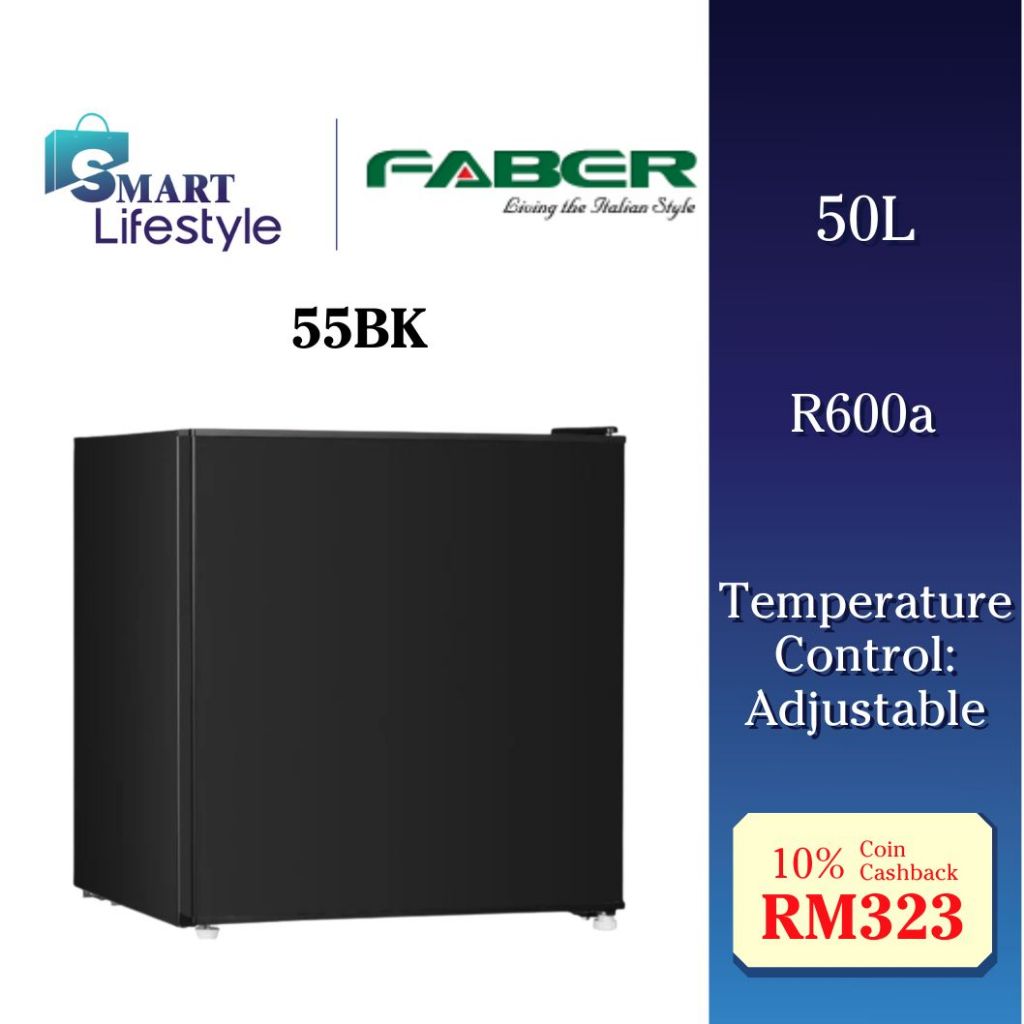 Faber Fridge Mini bar (50L) Lusso 55BK | Shopee Malaysia