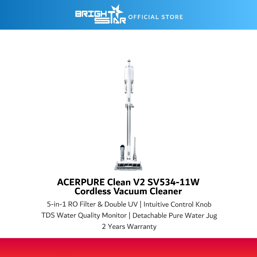 ACERPURE Clean V2 SV534-11W Cordless Vacuum Cleaner | Shopee Malaysia
