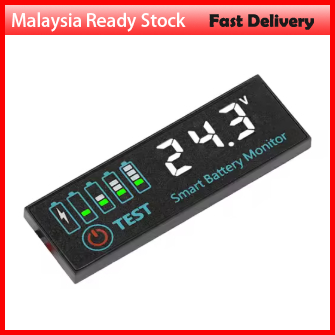 3S-12S 18650 Lithium ion Lipid Lithium 7-55V Lead Acid Battery Power Indicator Module Tester LCD Display Instrument Modu