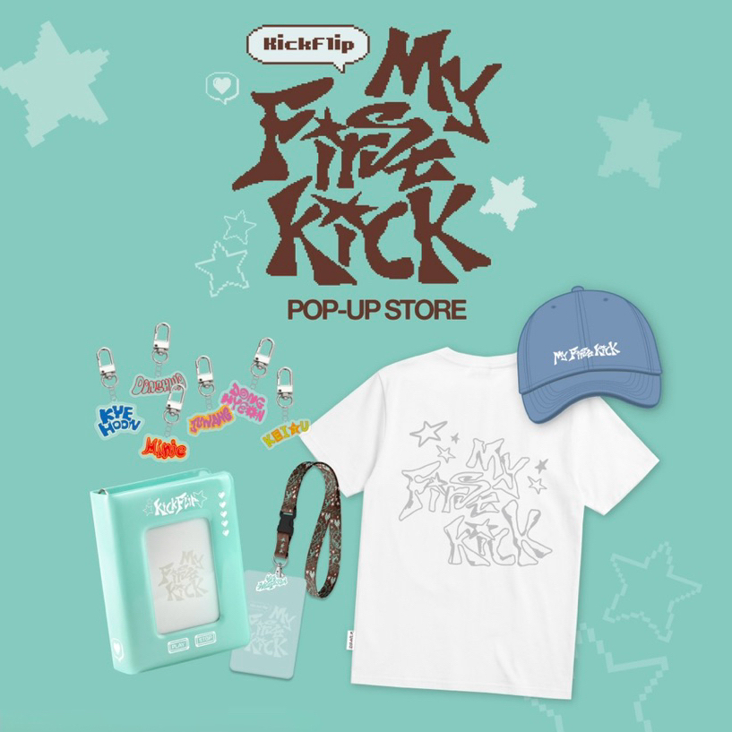 Pre-Order | KickFlip [My First Kick] Pop-Up Store Official MD | Shopee ...