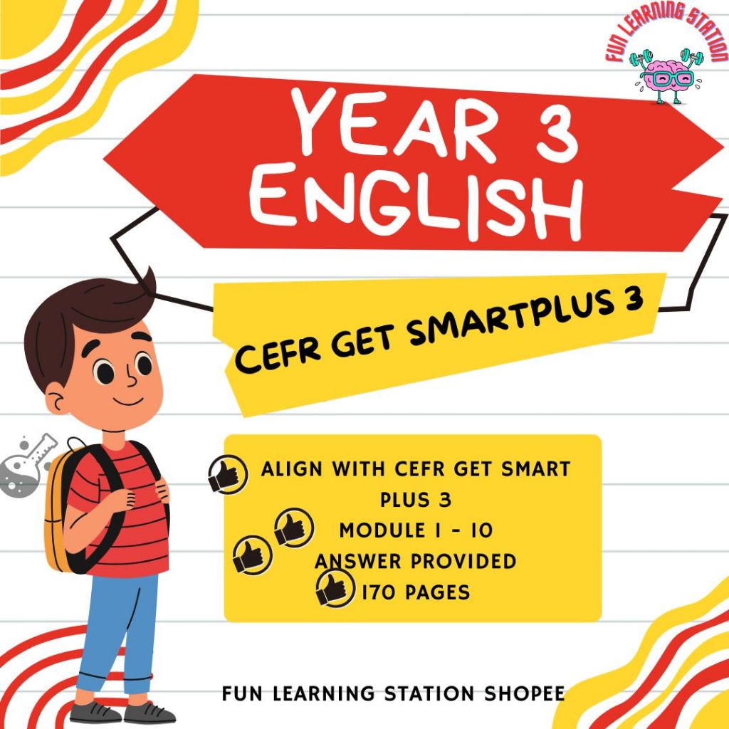Q40 YEAR 3 ENGLISH MODULE CEFR GET SMART PLUS 3 I KSSR SJK/ SK PRIMARY ...