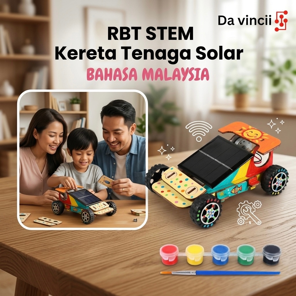 Project RBT Tahun 1-6 : DIY Kereta Tenaga Solar - STEM - KSSR / Kereta ...