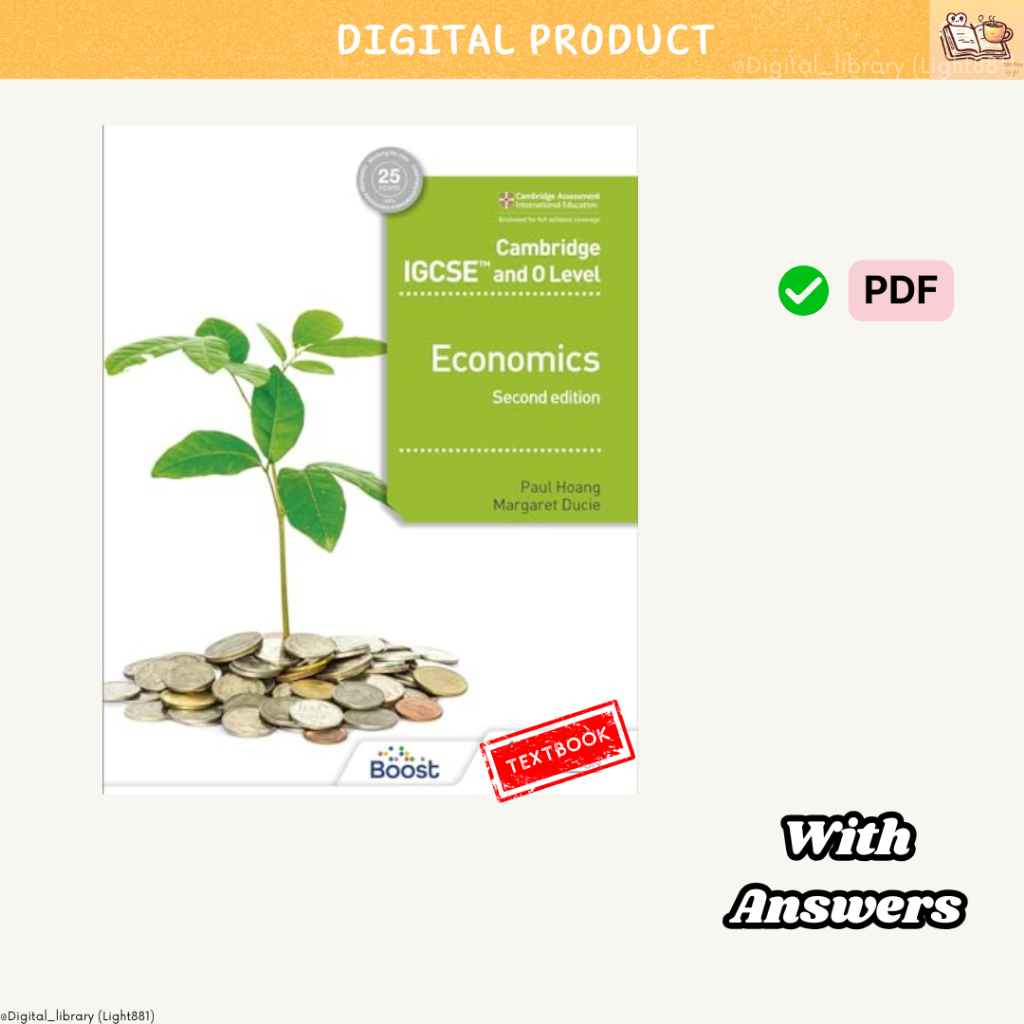 Cambridge IGCSE and O Level Economics 2nd edition by Paul Hoang , Nagle ...