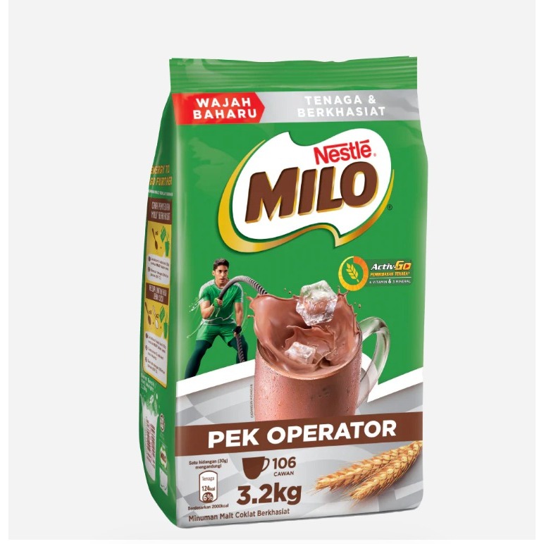 Nestle MILO Pek Operator 3.2kg (Soft Pack) | Shopee Malaysia