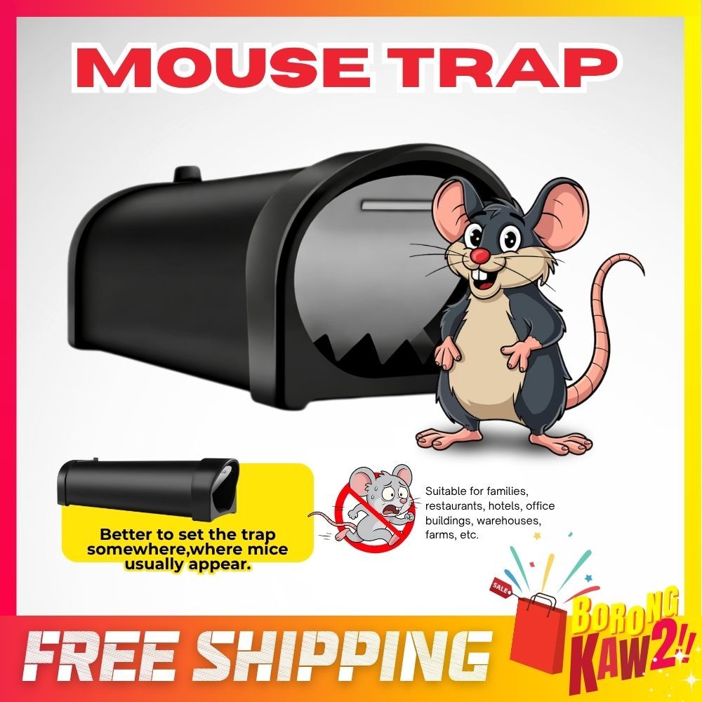 Mouse Trap Box Case Reusable Automatic Mouse Trap Case Rat Catcher Cage ...