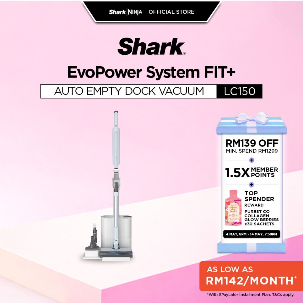 ◇Shark EVOPOWER SYSTEM FIT+ LC153JIV シャーク コードレススティッククリーナー EVOPOWER SYSTEM FIT+