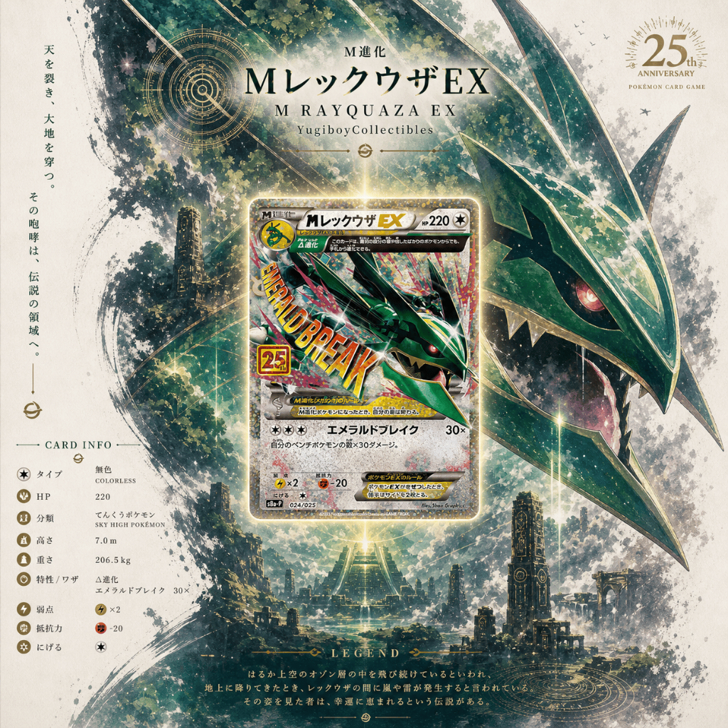 Mega Rayquaza EX HR 024/025 [S8a-P] 25th Anniversary Promo