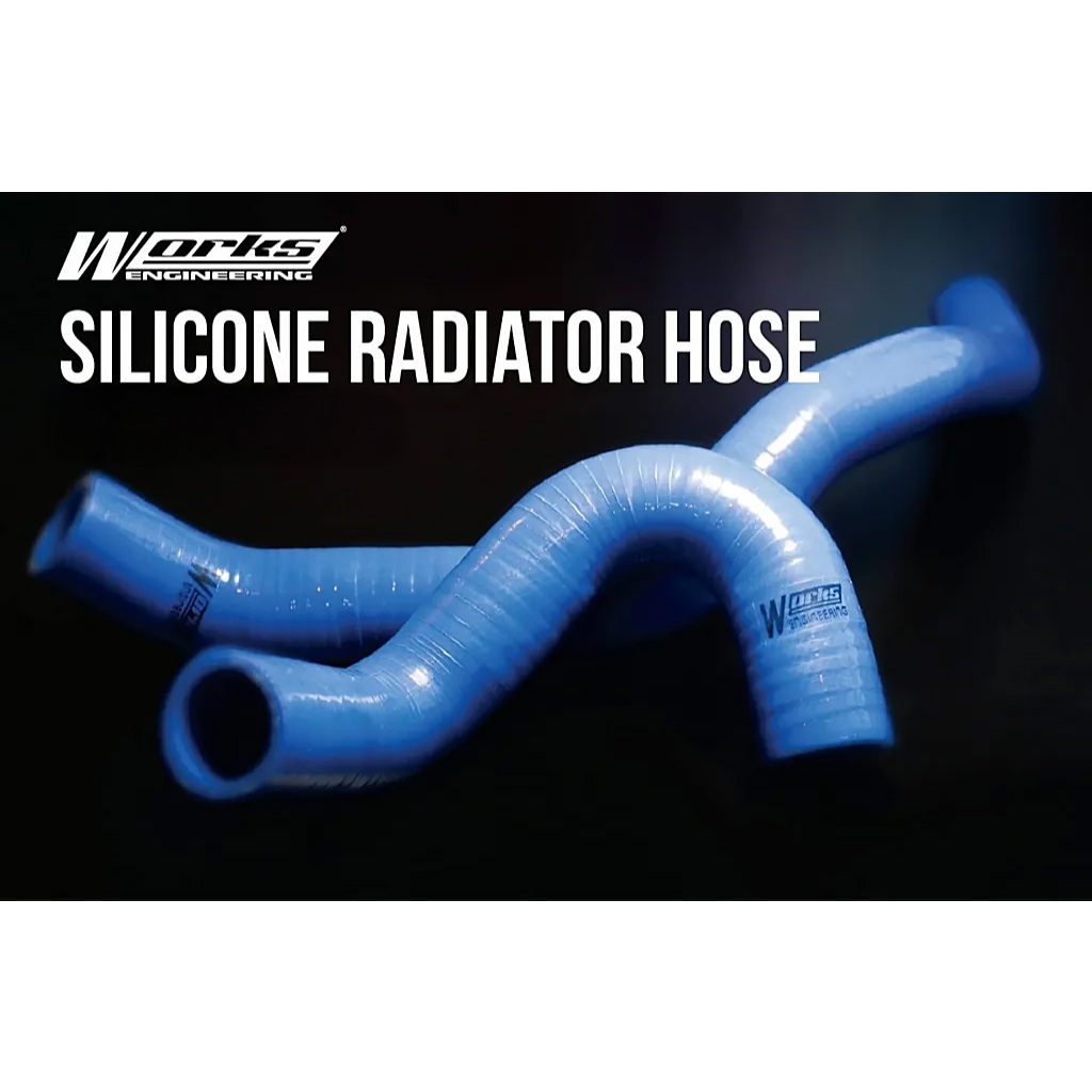 Mitsubishi EVO 8 / 9 (Blue) Silicone Radiator Hose Kit - Works ...