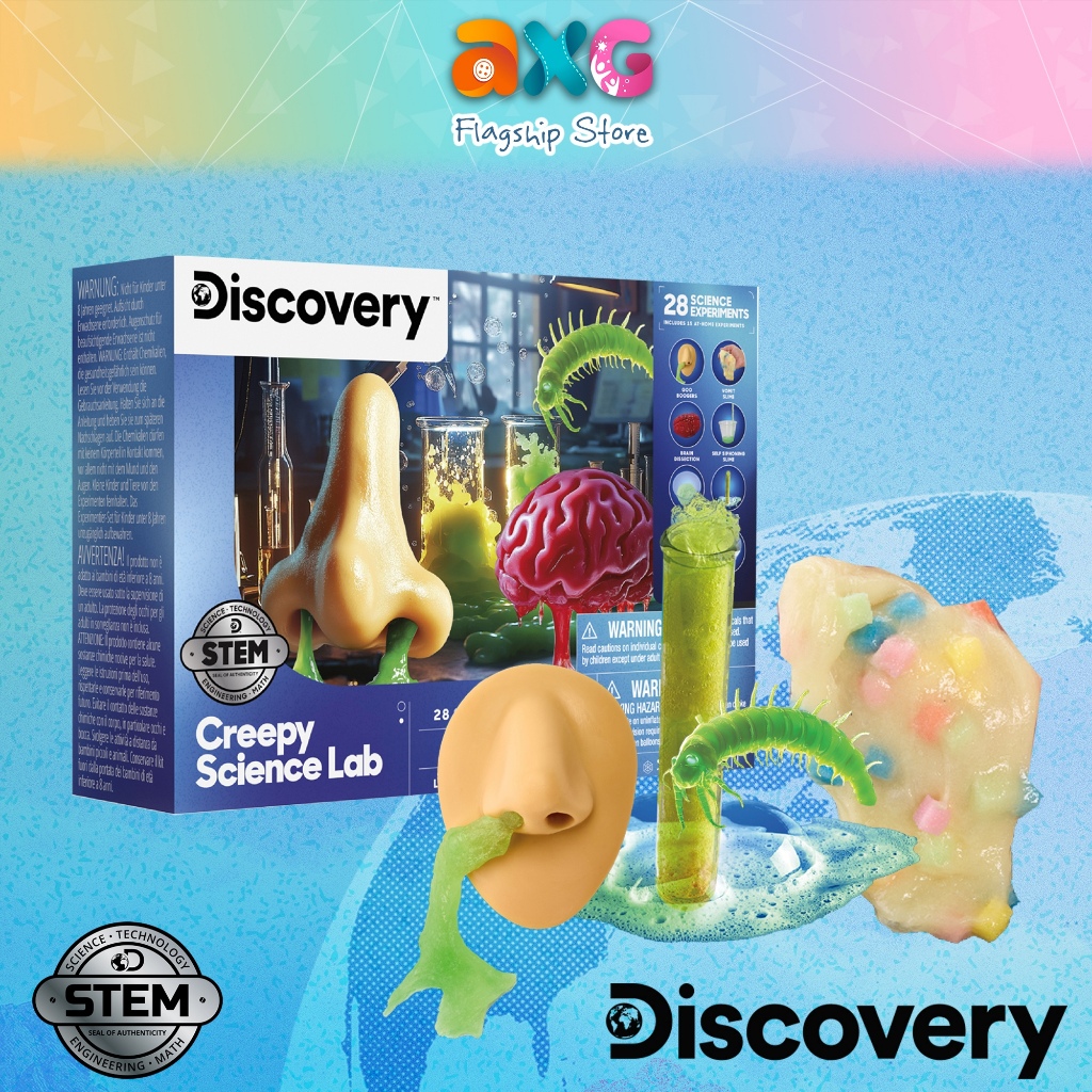 Discovery Mindblown Toy DIY Creepy Science Lab Kit (1456023180 ...
