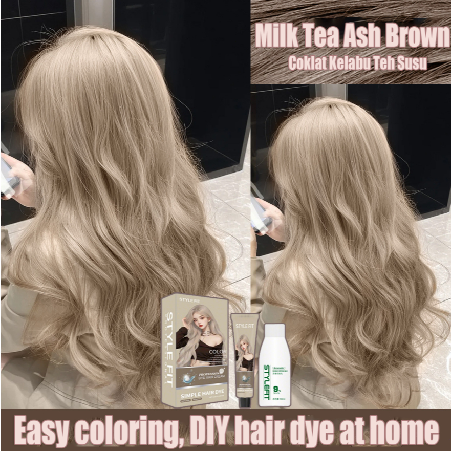 Buy milk tea ash hair color Online With Best Price, Oct 2026 | Shopee ...