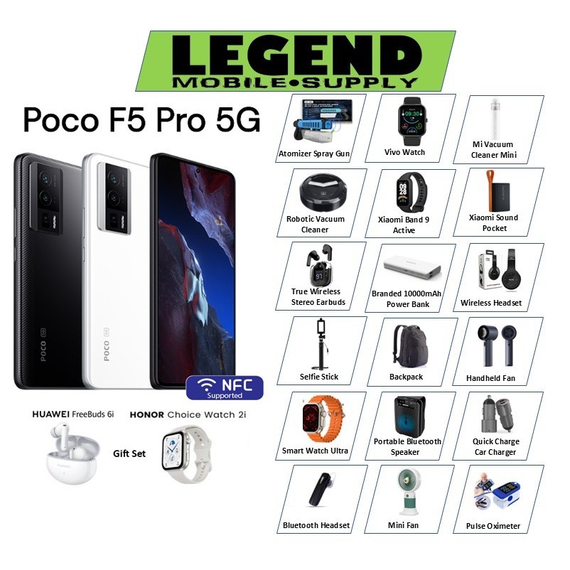 Xiaomi Poco F5 Pro 5G | Poco F5 5G | Original Malaysia Set | Shopee ...