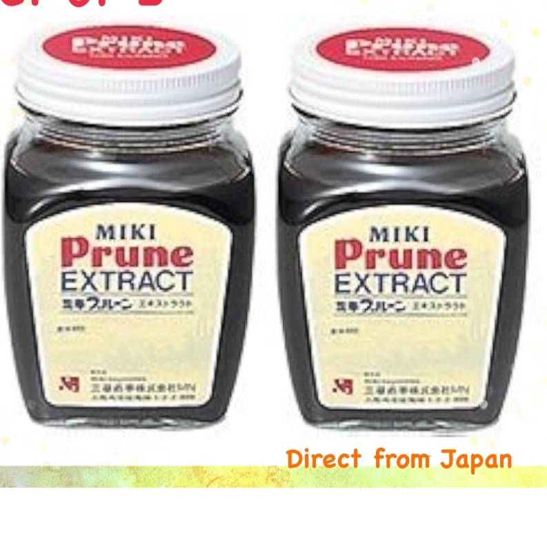 Direct from Japan Miki Prune Extract 280g x2 | Shopee Malaysia