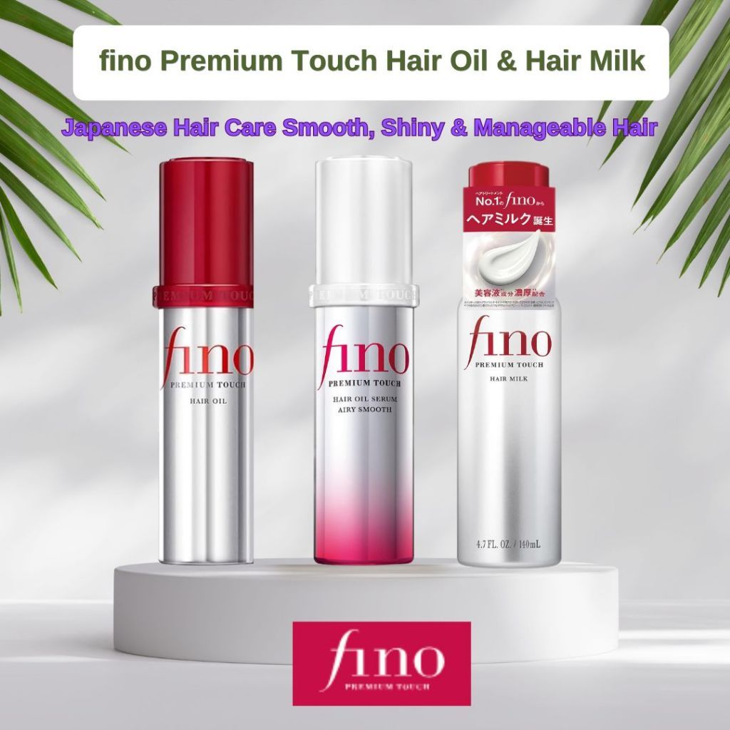 fino Premium Touch Hair Oil & Hair Milk | Shopee Malaysia