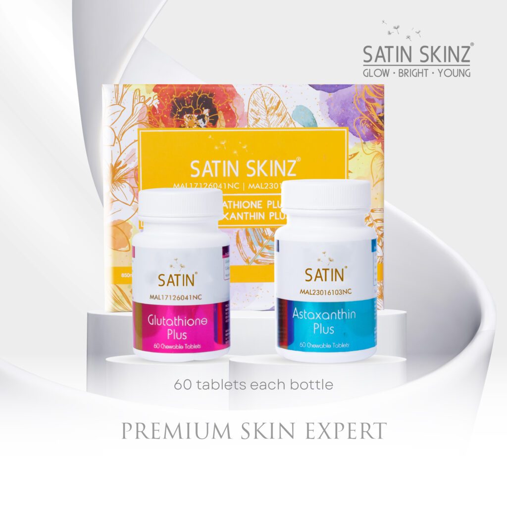 Satin Glutathione Plus x60