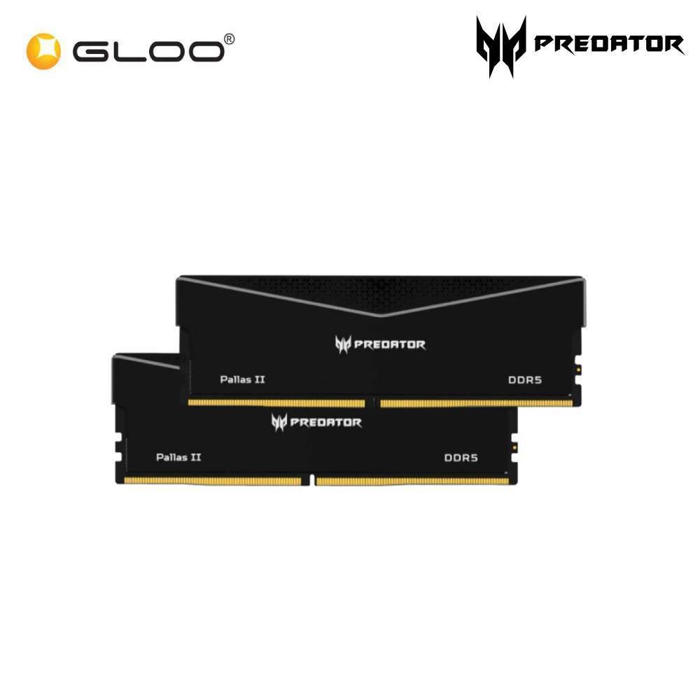 Acer Predator Pallas II 32GB (2x16GB) DDR5 6000MHZ CL36 PC RAM - Black ...