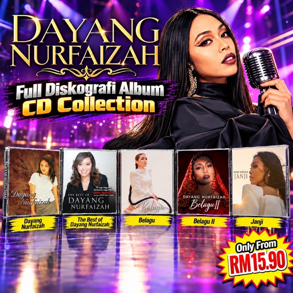 DAYANG NURFAIZAH CD Album | Koleksi Lagu Melayu | Full Discography ...