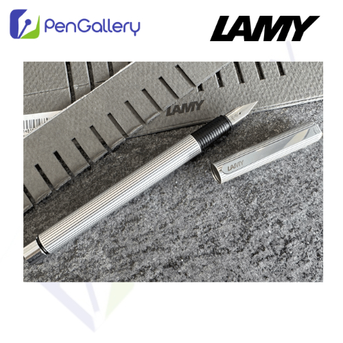 Lamy Linea S Aluminium Silver Fountain Pen | Shopee Malaysia