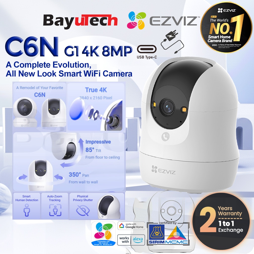 Wifi Camera Ezviz C6n Pan EZVIZ C6N Pan And Tilt WiFi IP Camera