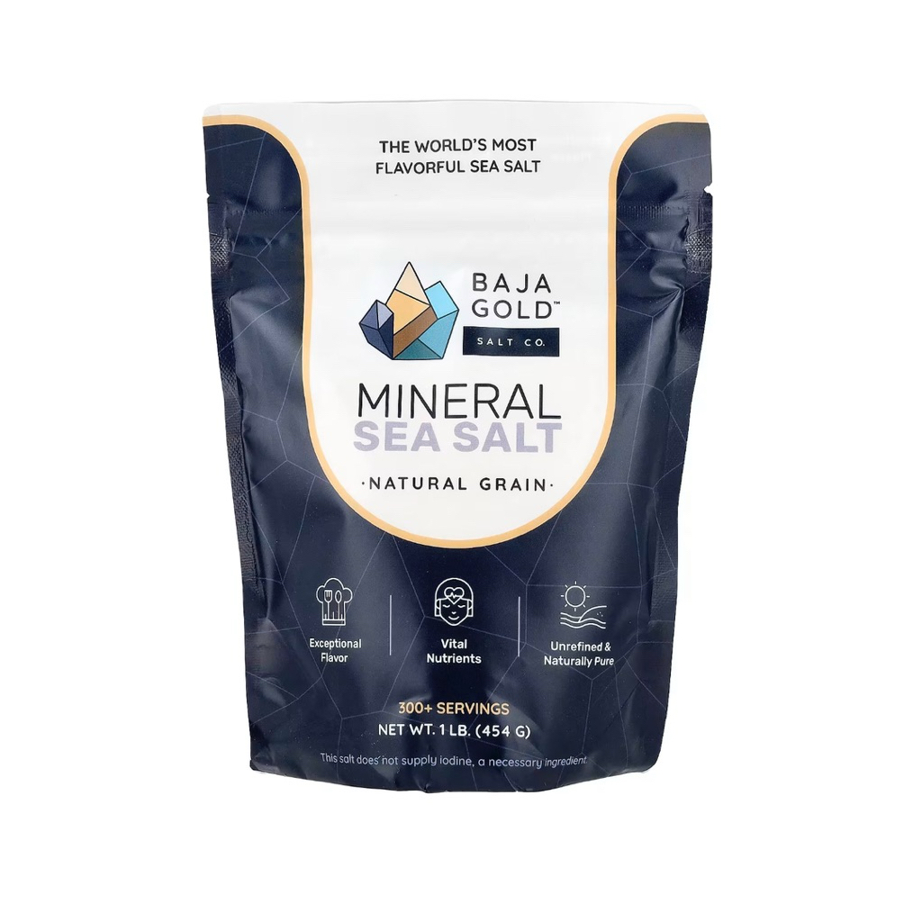 (READY STOCK) Baja Gold Signature Mineral Sea Salt - Natural Grain ...